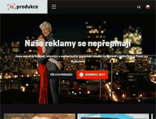 Tablet Screenshot of isprodukce.cz